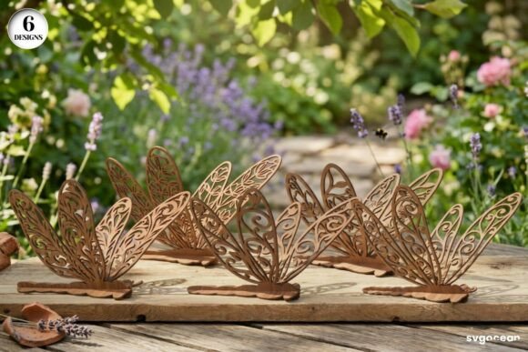3D Dragonflies Laser Cut Bundle for Crafts and Graphics