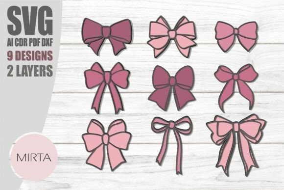 3D SVG Bows for Creative Projects – A Designer’s Perspective