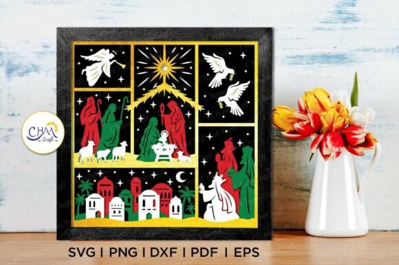 3D SVG Christmas Design for Modern Content Publishing