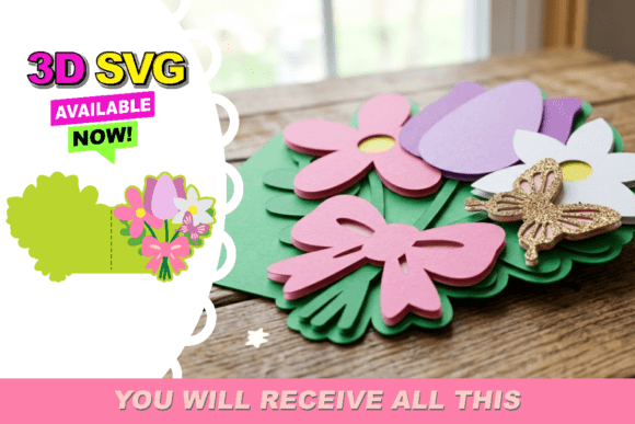3D SVG Mother's Day Card Review for Real Projects