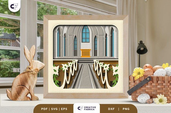 Church Aisle 3D SVG for Table Decorations: A Review for Digital Sellers