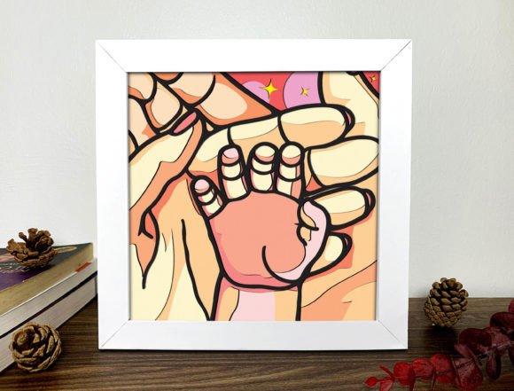 Happy Family Shadow Box 3D SVG Review for Real Crafting