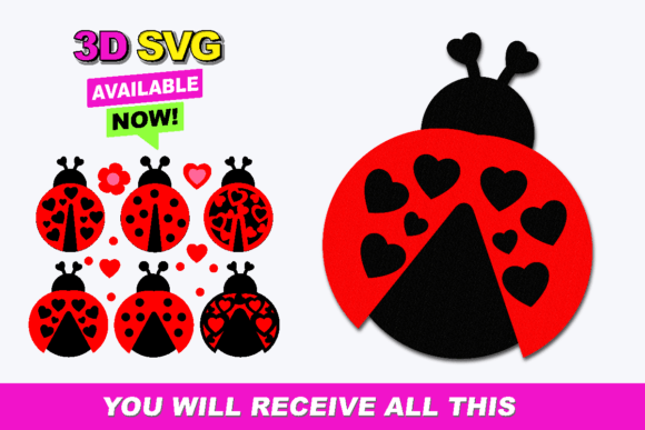 Ladybug Elements 3D SVG Review: A Delightful Addition to Your Embroidery Kit